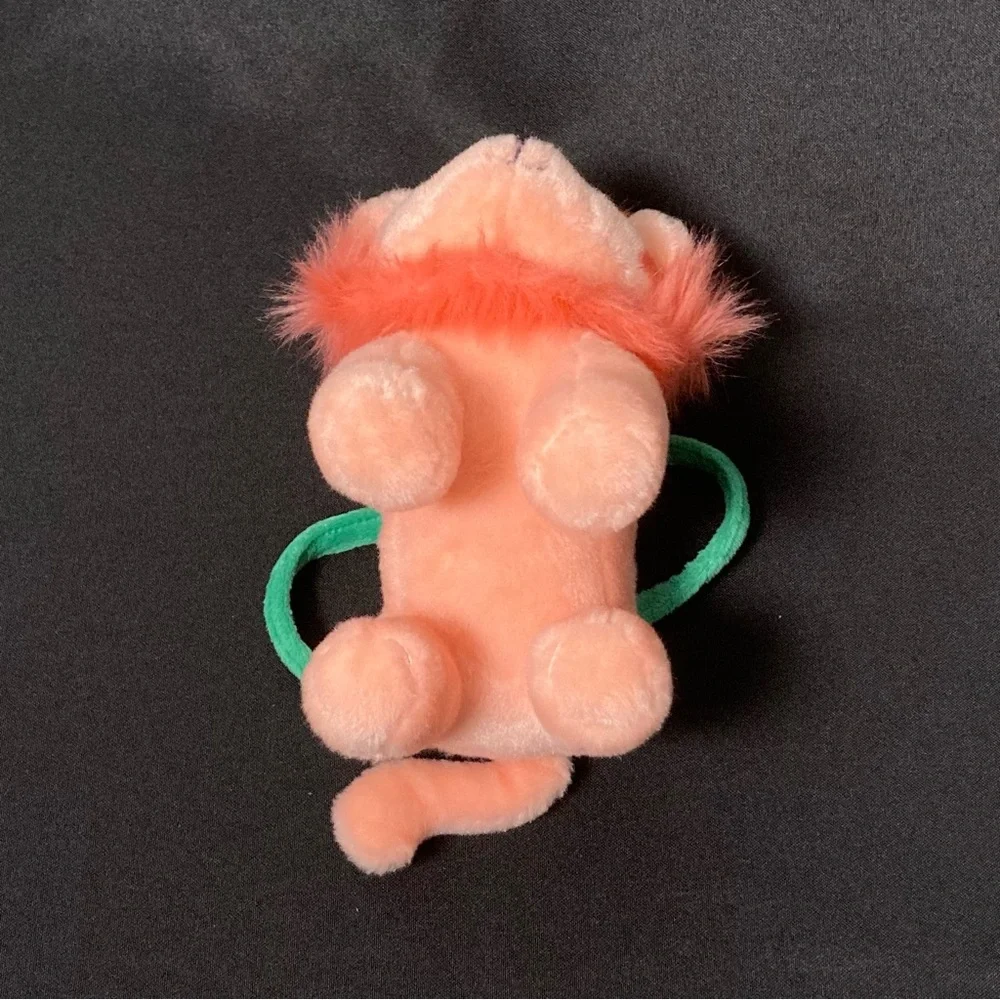 2016 Gymboree Mini Sunny Safari Pink Lion Plush Purse Hand Bag